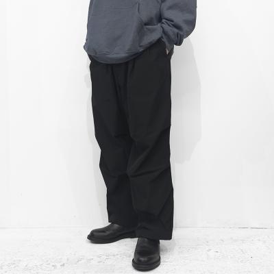 ESSAY [ TRACK LINE PANTS (P-2) ] BLACK