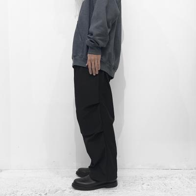 ESSAY [ TRACK LINE PANTS (P-2) ] BLACK