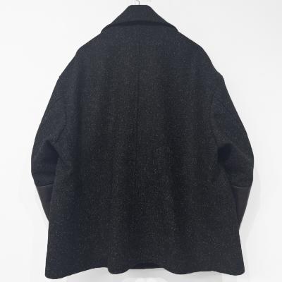 refomed [ FORMAN OVERSIZED COAT ] BLACK