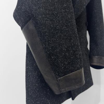 refomed [ FORMAN OVERSIZED COAT ] BLACK