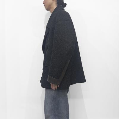 refomed [ FORMAN OVERSIZED COAT ] BLACK