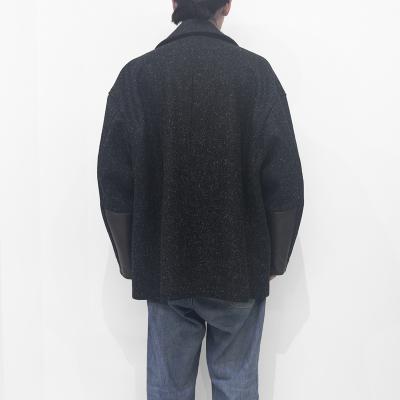 refomed [ FORMAN OVERSIZED COAT ] BLACK