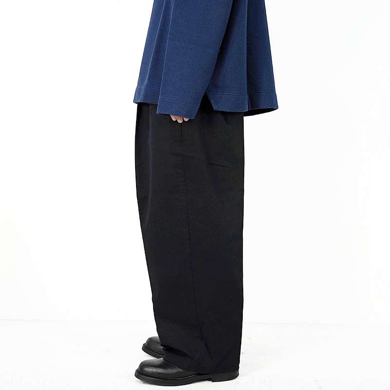 ESSAY [ HAKAMA SLACKS (P-3) ] BLACK | ロイド・エフダブリュー