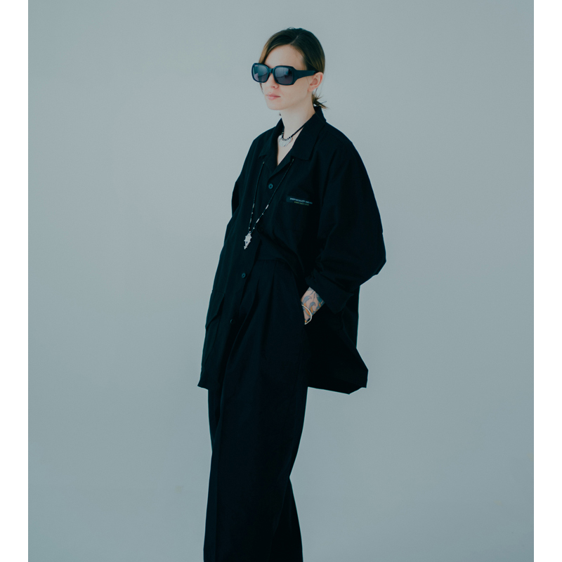 ESSAY [ HAKAMA SLACKS (P-3) ] BLACK | ロイド・エフダブリュー
