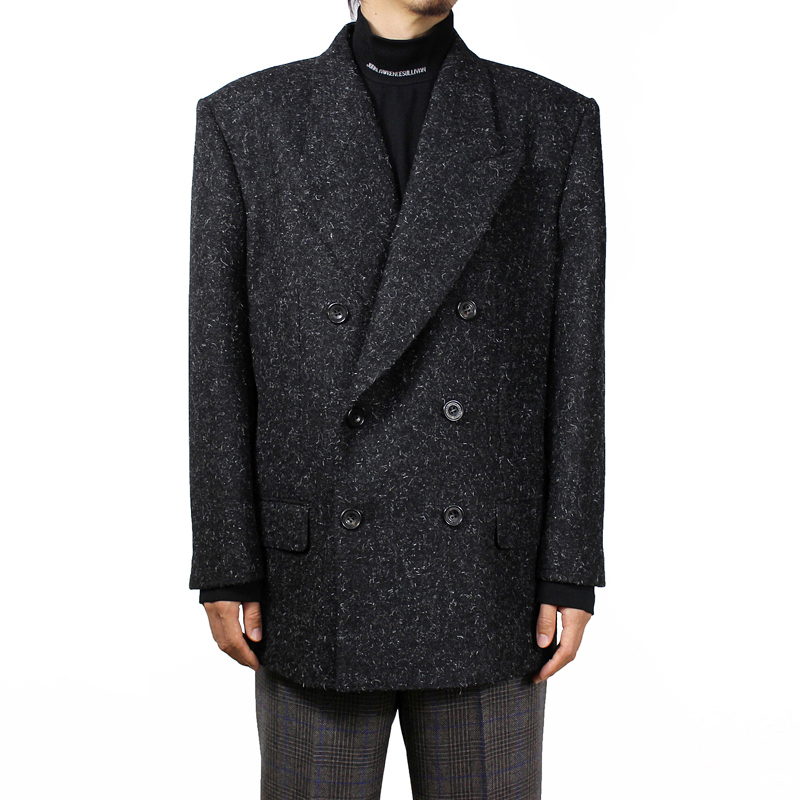 サイズ交換対象外 【人気】john lawrence sullivan モヘア起毛ダブル