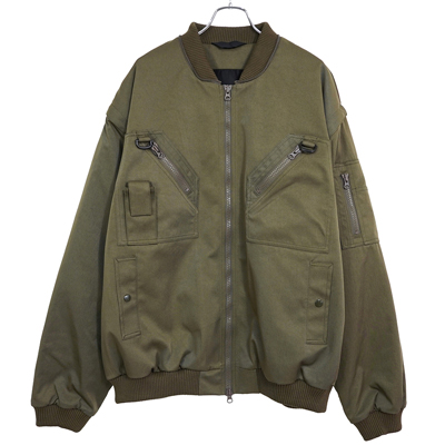 ESSAY [ BLUE COLOR BLOUSON (J-1) ] KHAKI