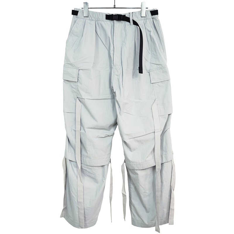 ESSAY [ MILITARY TECH PANTS (P-4) ] LIGHT GREY | ロイド・エフ