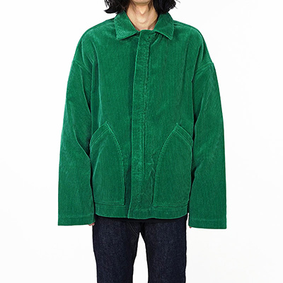 UNUSED [ US2263 (Corduroy jacket) ] GREEN