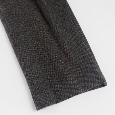 URU [ WOOL LIGHT TWEED 1 TUCK PANTS ] BROWN