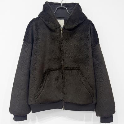 refomed [ CASTRO BOA HOODIE ] BROWN