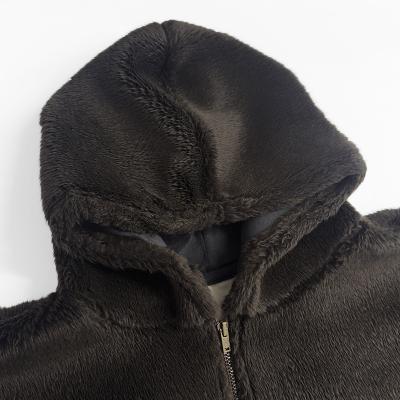 refomed [ CASTRO BOA HOODIE ] BROWN