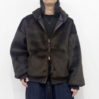 refomed [ CASTRO BOA HOODIE ] BROWN