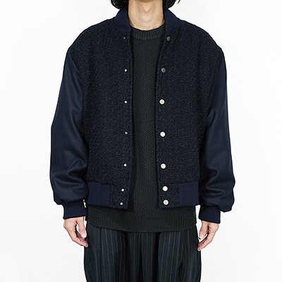 URU [ VARSITY JACKET ] D.NAVY | ロイド・エフダブリュー (LLOYD FW)