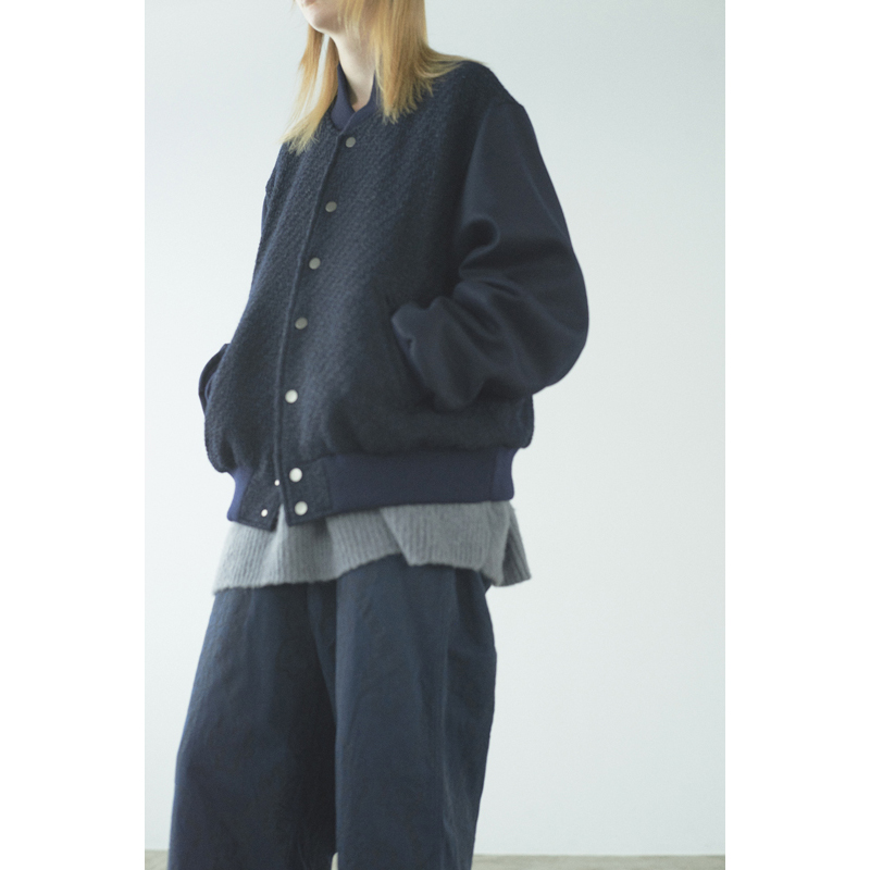URU [ VARSITY JACKET ] D.NAVY | ロイド・エフダブリュー (LLOYD FW)
