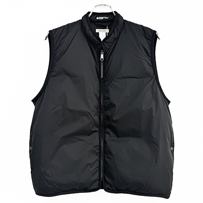 VAINL ARCHIVE [ PUFF VEST ] BLACK