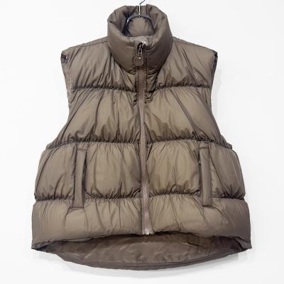 refomed [ MANUAL DOWN VEST ] GREIGE