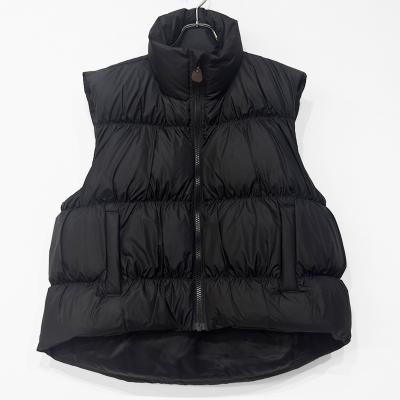 refomed [ MANUAL DOWN VEST ] BLACK