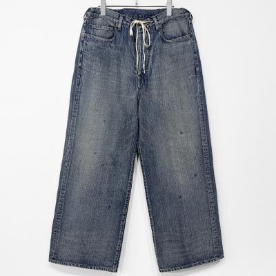 refomed [ OLD MAN DENIM WIDE PANTS "USED" ] USED