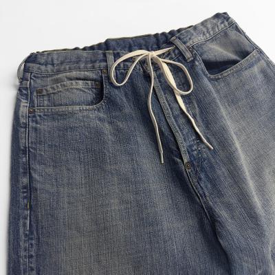 refomed [ OLD MAN DENIM WIDE PANTS "USED" ] USED