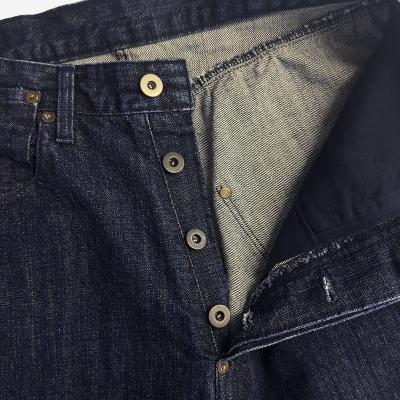 refomed [ FRESH MAN DENIM WIDE PANTS "SB" ] INDIGO