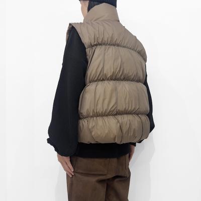 refomed [ MANUAL DOWN VEST ] GREIGE