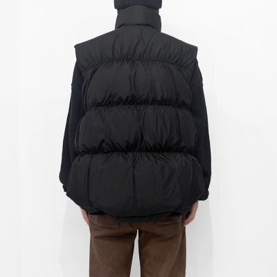 refomed [ MANUAL DOWN VEST ] BLACK