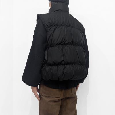 refomed [ MANUAL DOWN VEST ] BLACK