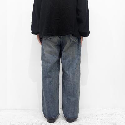 refomed [ OLD MAN DENIM WIDE PANTS "USED" ] USED