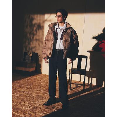 refomed [ MANUAL DOWN JACKET ] GREIGE