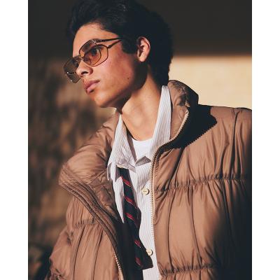 refomed [ MANUAL DOWN JACKET ] GREIGE