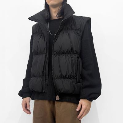 refomed [ MANUAL DOWN VEST ] BLACK