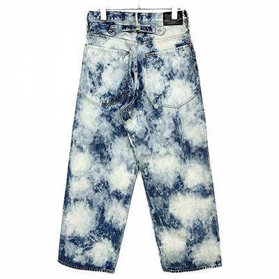 SUGARHILL [ RANDOM BLEACH CLASSIC DENIM PANTS ] FADED INDIGO