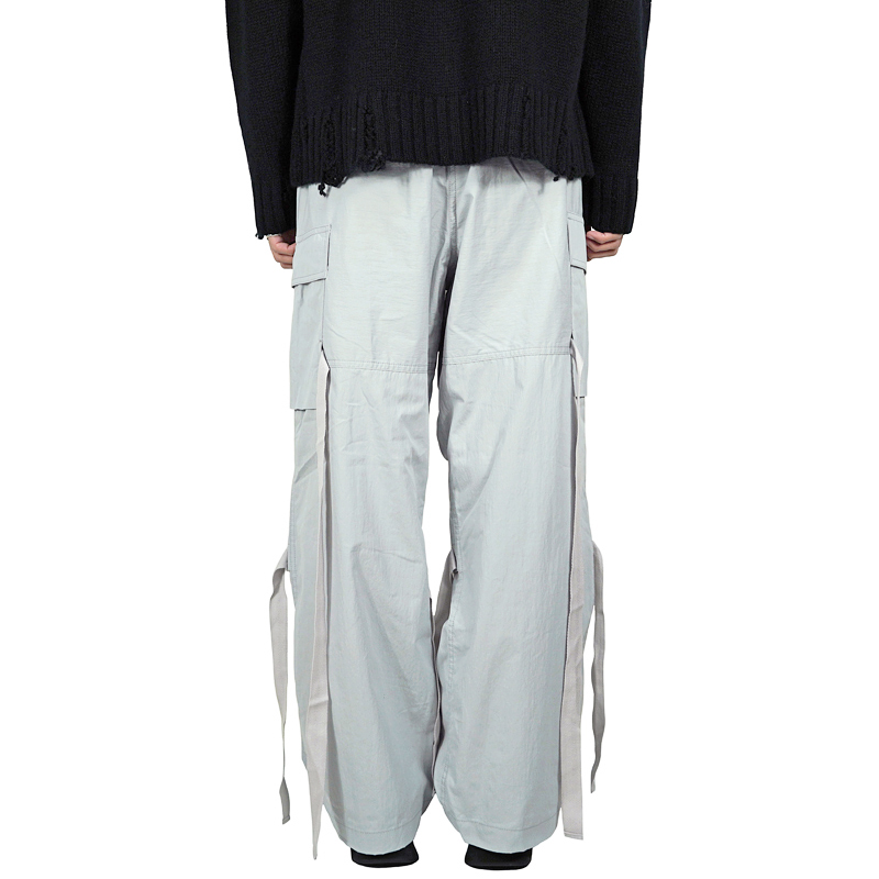 ESSAY [ MILITARY TECH PANTS (P-4) ] LIGHT GREY | ロイド・エフ