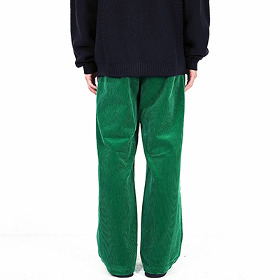 UNUSED [ UW1053 (Corduroy easy pants) ] GREEN