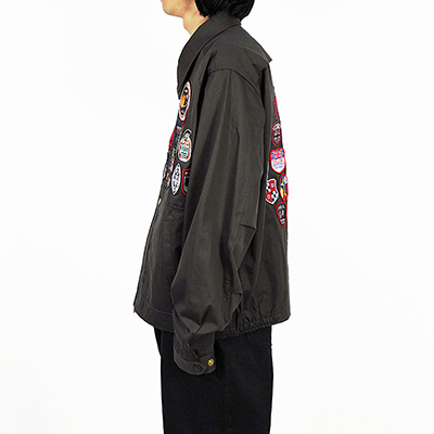 ESSAY [ DRIZZLER PATCH JACKET (J-2) ] CHARCOAL