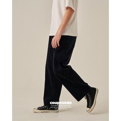 coupronde [ corduroy pants ] navy