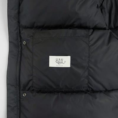 URU [ NYLON DOWN JACKET ] CHARCOAL