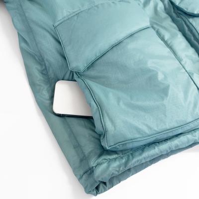 URU [ NYLON DOWN JACKET ] TURQUOISE