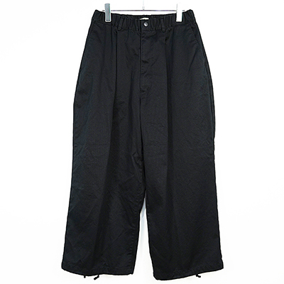 VAINL ARCHIVE [ MIL-TROUSER ] BLACK