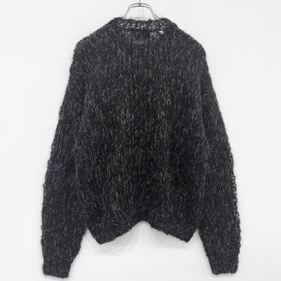 UNUSED [ US2473 (Mohair pullover knit) ] BLACK