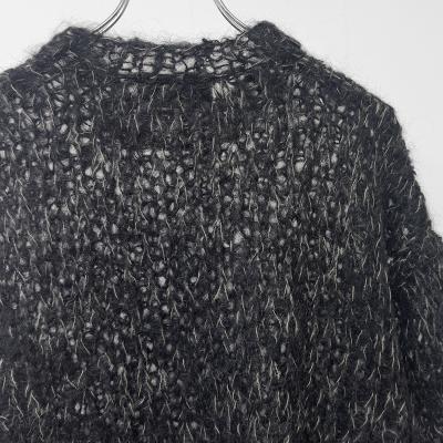 UNUSED [ US2473 (Mohair pullover knit) ] BLACK