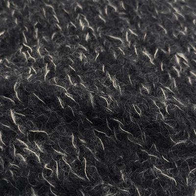 UNUSED [ US2473 (Mohair pullover knit) ] BLACK