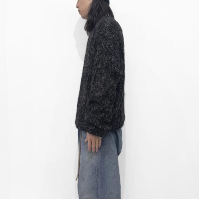 UNUSED [ US2473 (Mohair pullover knit) ] BLACK