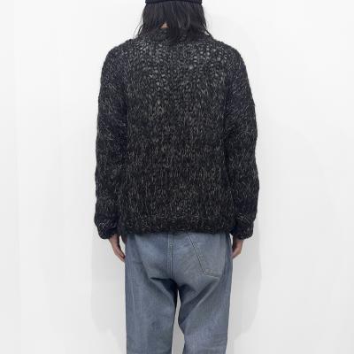UNUSED [ US2473 (Mohair pullover knit) ] BLACK