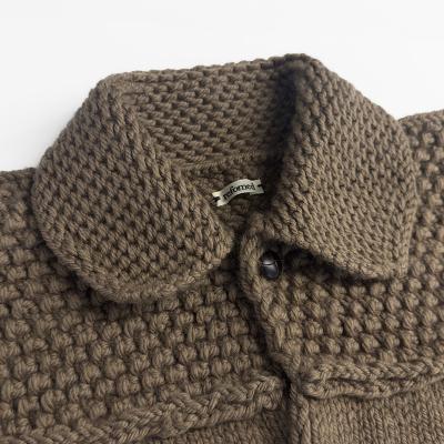 refomed [ GRANNY KNIT VEST ] BEIGE