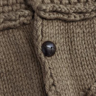 refomed [ GRANNY KNIT VEST ] BEIGE