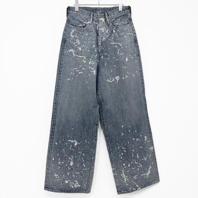 SUGARHILL [ MOLDED DENIM TROUSERS WIDE CUT ] INDIGO