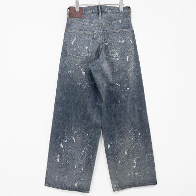 SUGARHILL [ MOLDED DENIM TROUSERS WIDE CUT ] INDIGO