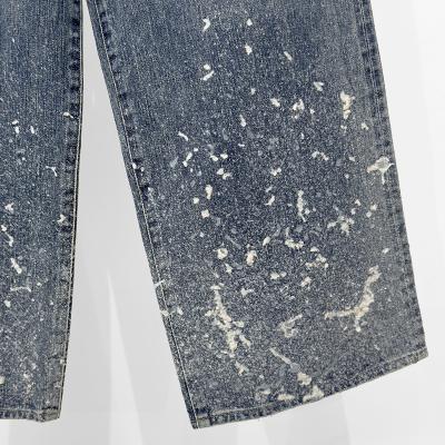 SUGARHILL [ MOLDED DENIM TROUSERS WIDE CUT ] INDIGO
