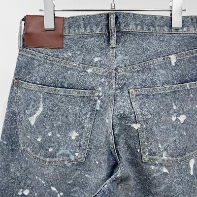 SUGARHILL [ MOLDED DENIM TROUSERS WIDE CUT ] INDIGO